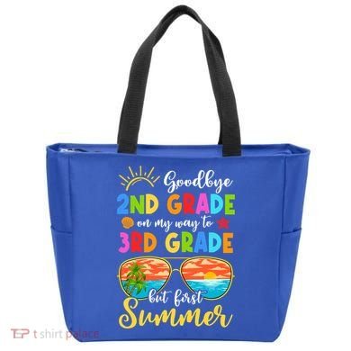 Goodbye 2nd Grade Graduation To 3rd Grade Hello Summer Funny Gift Tote Bag