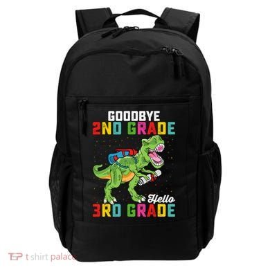 Goodbye 2nd Grade Hello 3rd Grade T Rex Last Day Of School Backpack