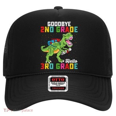 Goodbye 2nd Grade Hello 3rd Grade T Rex Last Day Of School Hat