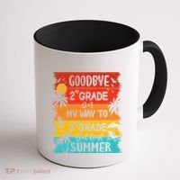 Goodbye 2nd Grade Hello Summer Last Day Of School Graduation Coffee Mug thumb 1
