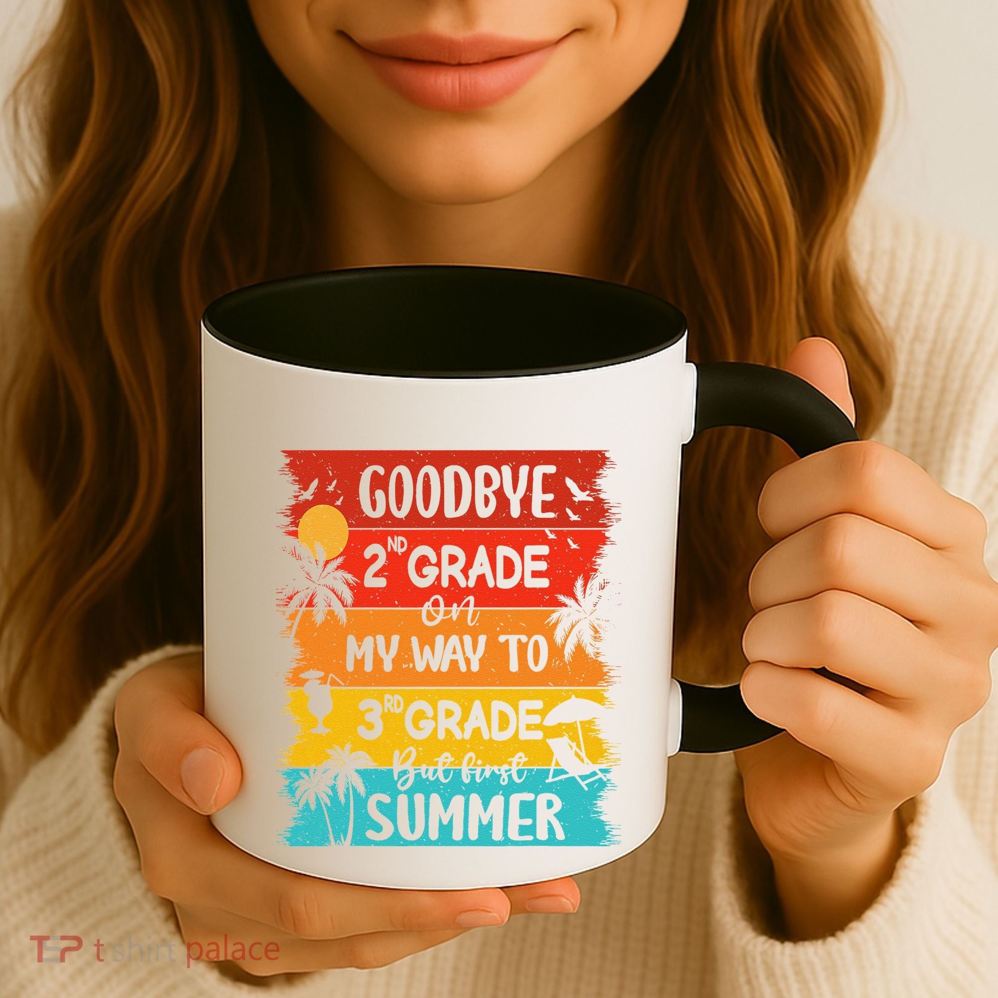 Goodbye 2nd Grade Hello Summer Last Day Of School Graduation Coffee Mug