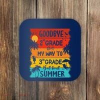 Goodbye 2nd Grade Hello Summer Last Day Of School Graduation Coaster thumb 0