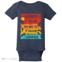 Goodbye 2nd Grade Hello Summer Last Day Of School Graduation Baby Bodysuit thumb 0