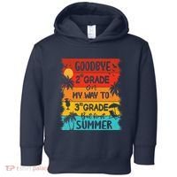 Goodbye 2nd Grade Hello Summer Last Day Of School Graduation Toddler Hoodie thumb 0