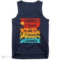 Goodbye 2nd Grade Hello Summer Last Day Of School Graduation Tank Top thumb 0