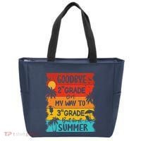 Goodbye 2nd Grade Hello Summer Last Day Of School Graduation Tote Bag thumb 0