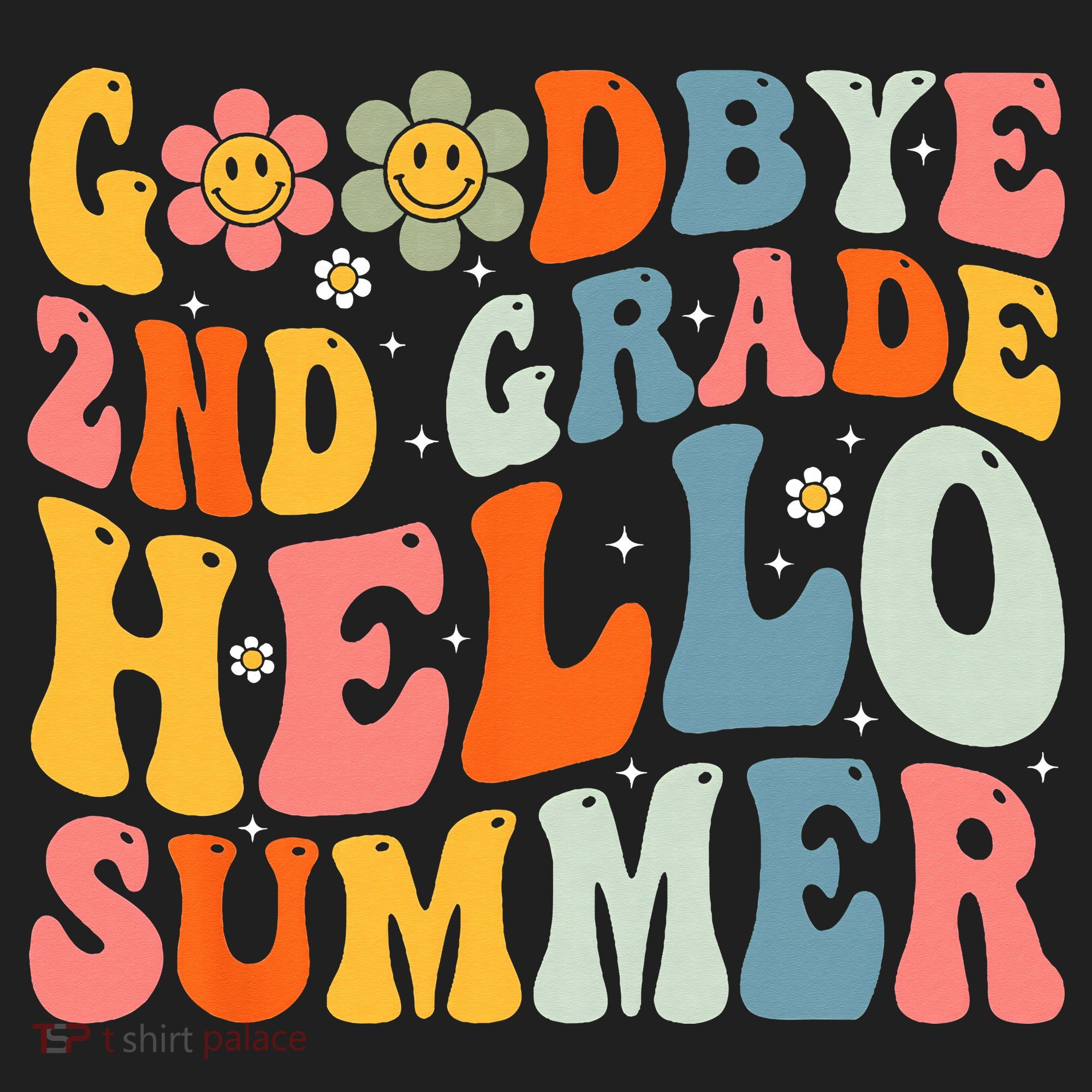 Goodbye 2nd Grade Hello Summer Last Day Of School Women's Sweatshirt