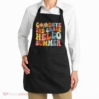 Goodbye 2nd Grade Hello Summer Last Day Of School Apron thumb 2