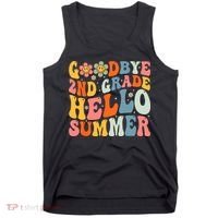 Goodbye 2nd Grade Hello Summer Last Day Of School Tank Top thumb 0