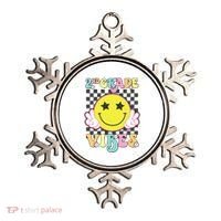 Girl 2nd Grade Vibes Smile Face Back To School Second Grade Ornament thumb 0