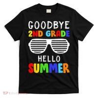 Goodbye 2nd Grade Hello Summer Last Day Of School T-Shirt thumb 0
