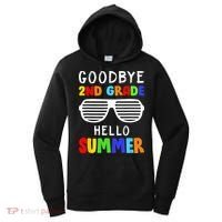 Goodbye 2nd Grade Hello Summer Last Day Of School Women's Hoodie thumb 0