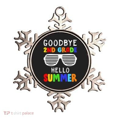 Goodbye 2nd Grade Hello Summer Last Day Of School Ornament