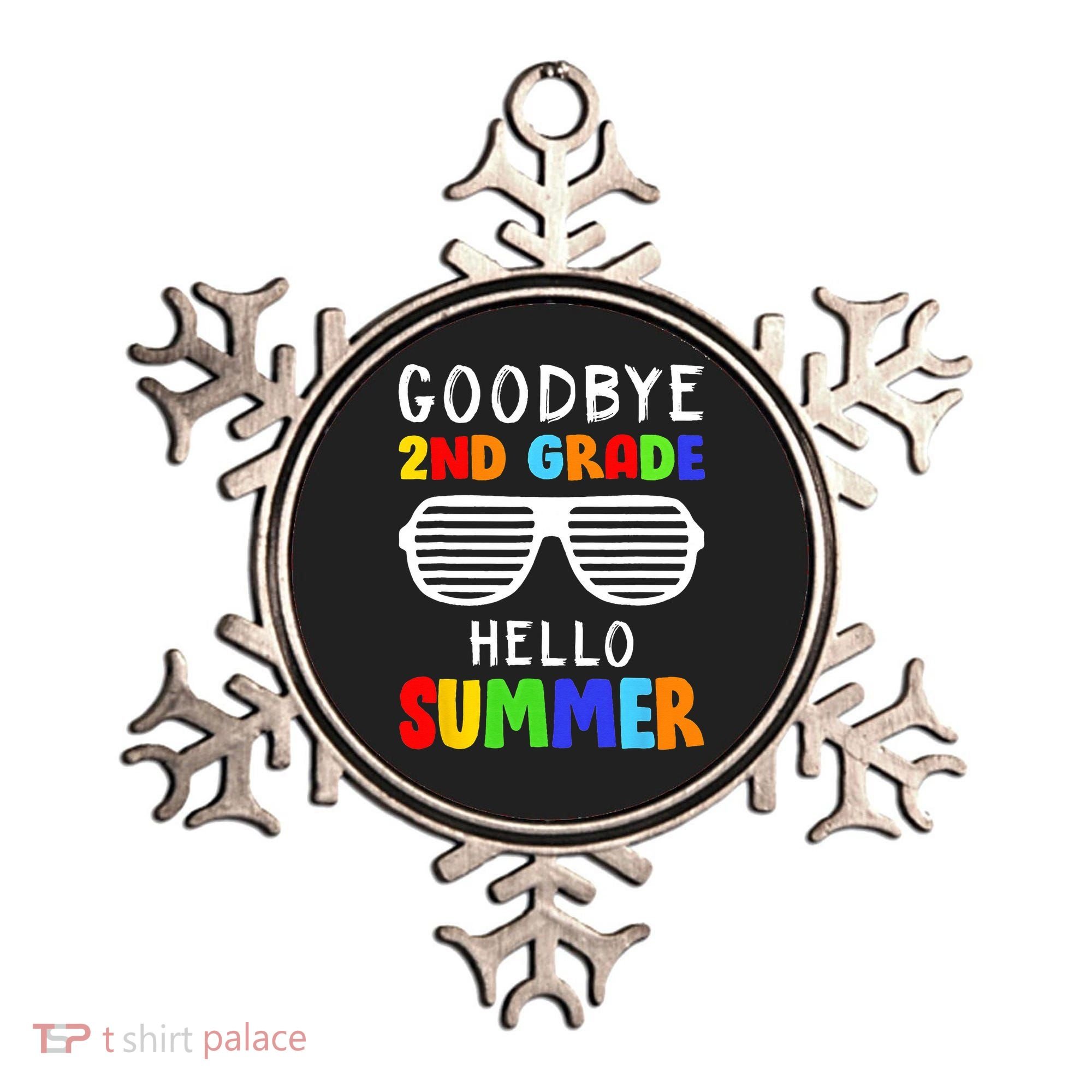 Goodbye 2nd Grade Hello Summer Last Day Of School Ornament