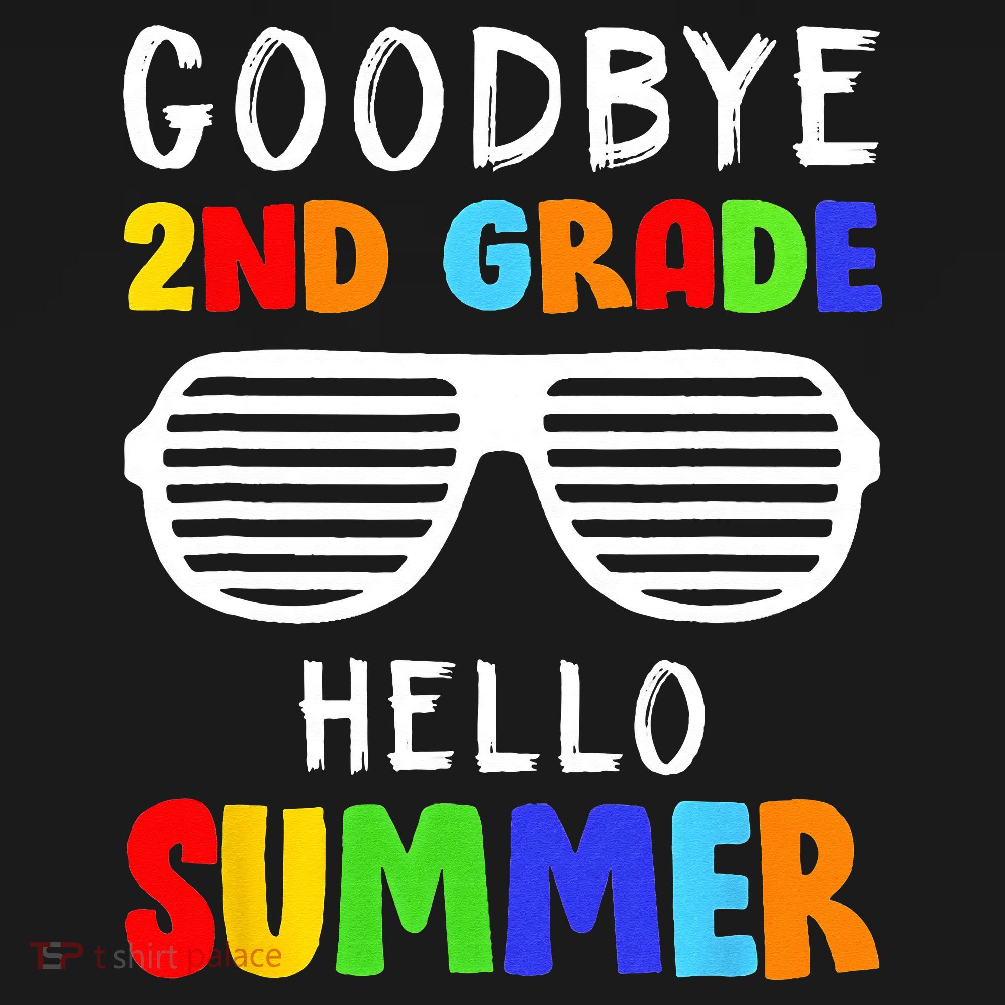 Goodbye 2nd Grade Hello Summer Last Day Of School Women's Tank Top