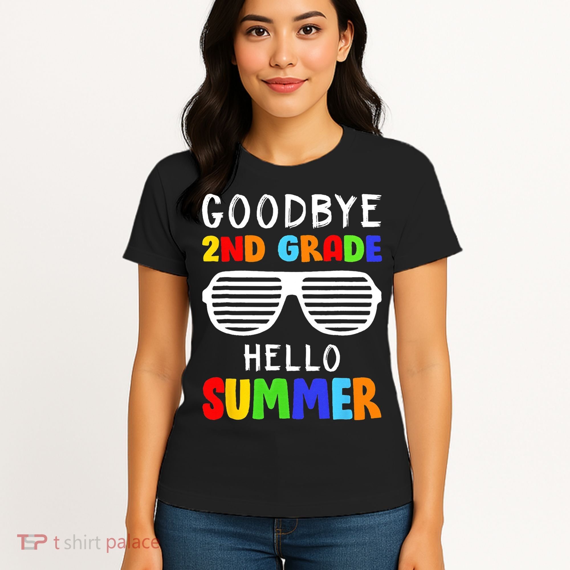 Goodbye 2nd Grade Hello Summer Last Day Of School Women's T-Shirt