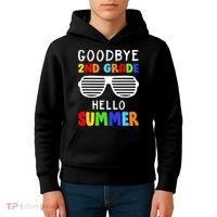 Goodbye 2nd Grade Hello Summer Last Day Of School Kids Hoodie thumb 4