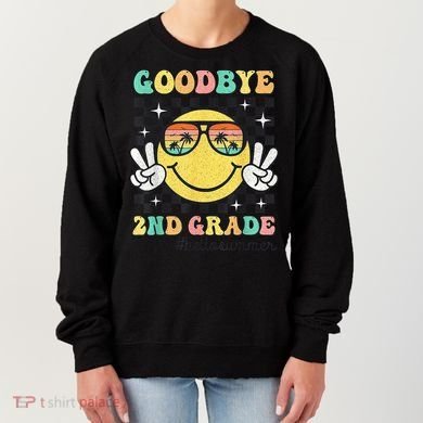 Goodbye 2nd Grade Hello Summer Last Day Of School Student  Women's Sweatshirt