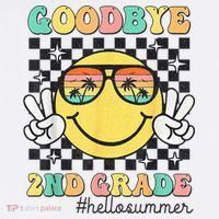 Goodbye 2nd Grade Hello Summer Last Day Of School Student  Hoodie thumb 7