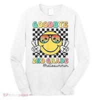 Goodbye 2nd Grade Hello Summer Last Day Of School Student  Long Sleeve Shirt thumb 0