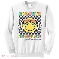 Goodbye 2nd Grade Hello Summer Last Day Of School Student  Sweatshirt thumb 0