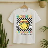 Goodbye 2nd Grade Hello Summer Last Day Of School Student  T-Shirt thumb 2