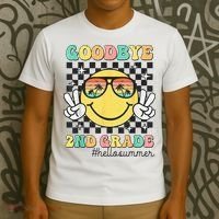 Goodbye 2nd Grade Hello Summer Last Day Of School Student  T-Shirt thumb 3