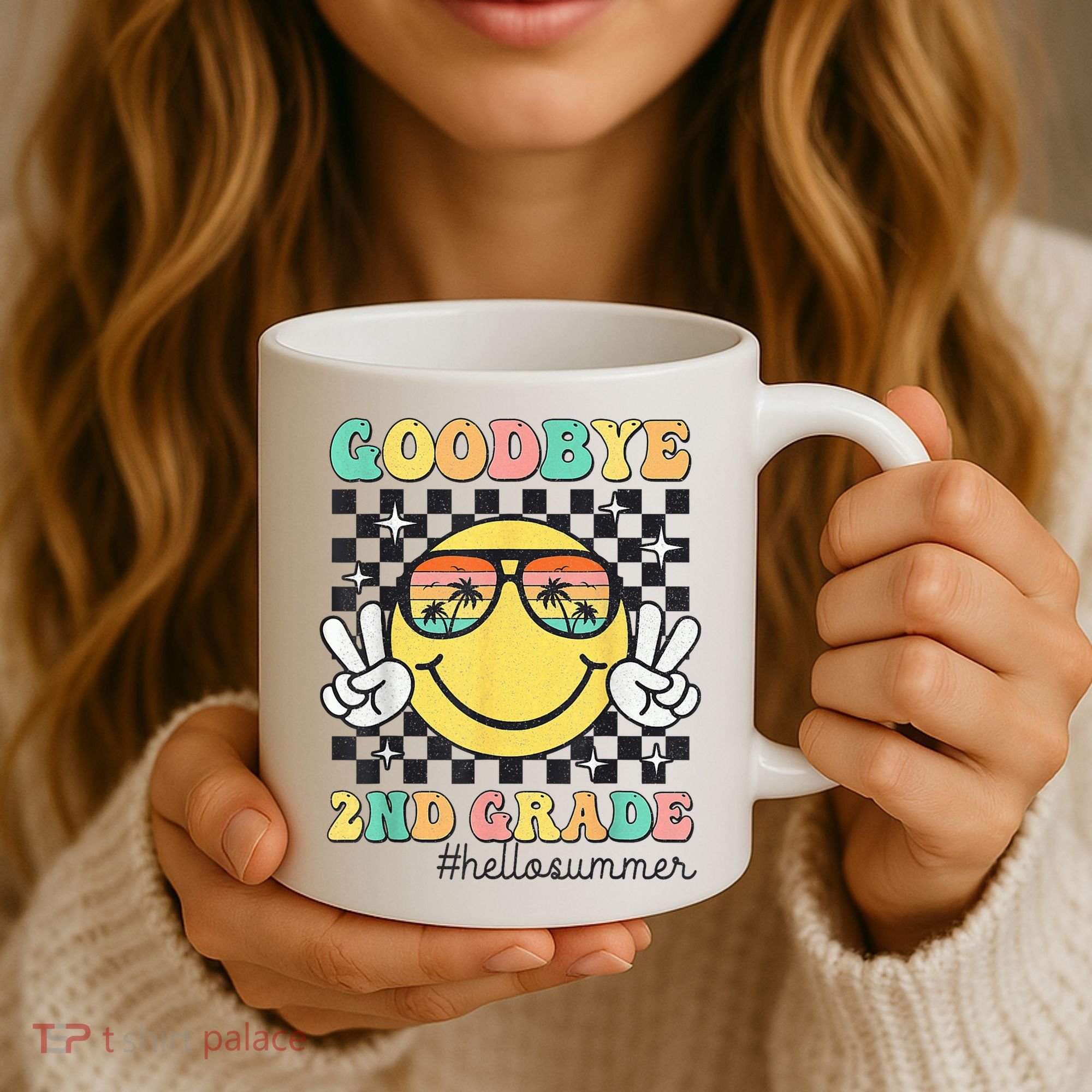 Goodbye 2nd Grade Hello Summer Last Day Of School Student  Coffee Mug
