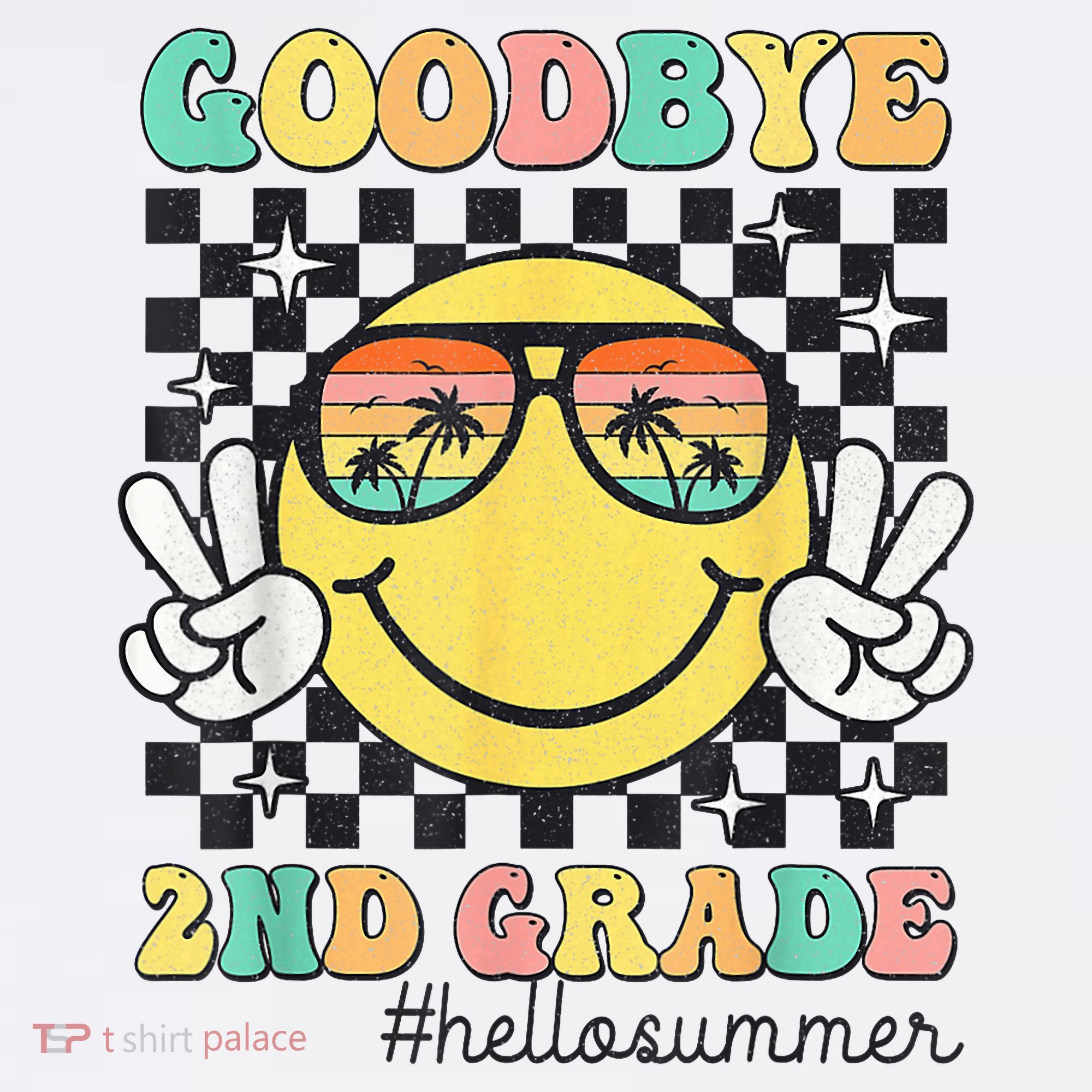 Goodbye 2nd Grade Hello Summer Last Day Of School Student  Baby Bodysuit