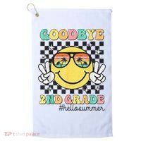 Goodbye 2nd Grade Hello Summer Last Day Of School Student  Golf Towel thumb 0