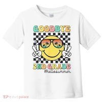 Goodbye 2nd Grade Hello Summer Last Day Of School Student  Toddler T-Shirt thumb 0