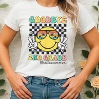 Goodbye 2nd Grade Hello Summer Last Day Of School Student  Women's T-Shirt thumb 2