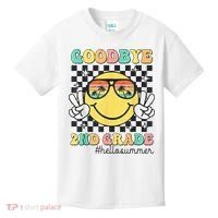 Goodbye 2nd Grade Hello Summer Last Day Of School Student  Kids T-Shirt thumb 0