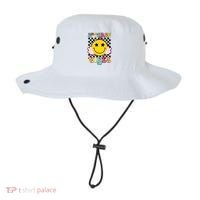 Girl 2nd Grade Vibes Smile Face Back To School Second Grade Bucket Hat thumb 0