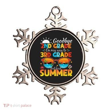 Goodbye 2nd Grade Graduation To 3rd Grade Hello Summer Ornament