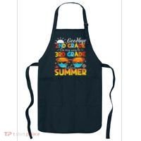 Goodbye 2nd Grade Graduation To 3rd Grade Hello Summer Apron thumb 0