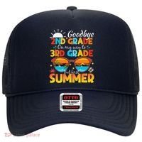 Goodbye 2nd Grade Graduation To 3rd Grade Hello Summer Hat thumb 0