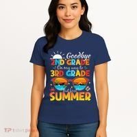 Goodbye 2nd Grade Graduation To 3rd Grade Hello Summer Women's T-Shirt thumb 4