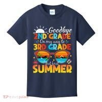 Goodbye 2nd Grade Graduation To 3rd Grade Hello Summer Kids T-Shirt thumb 0