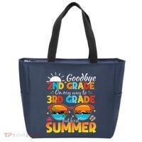Goodbye 2nd Grade Graduation To 3rd Grade Hello Summer Tote Bag thumb 0