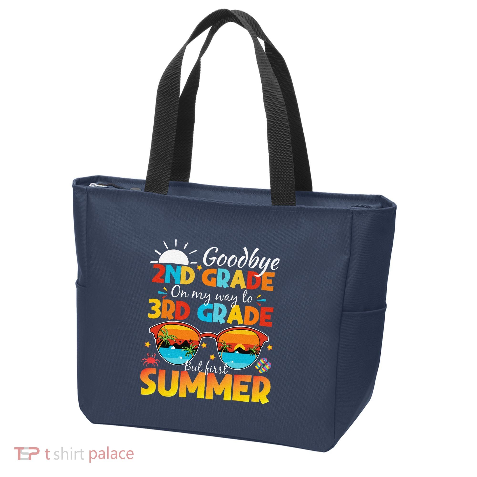 Goodbye 2nd Grade Graduation To 3rd Grade Hello Summer Tote Bag