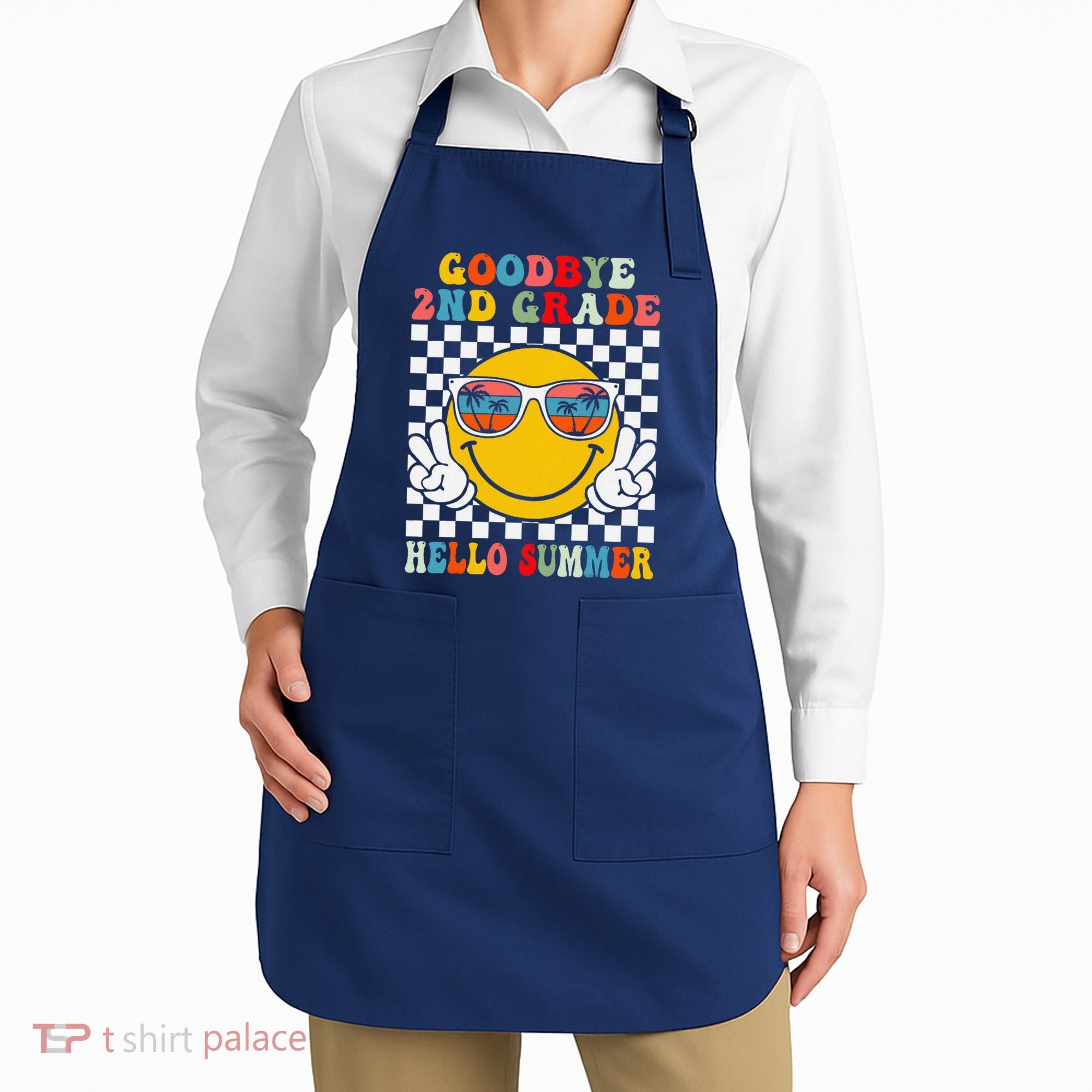 Goodbye 2nd Grade Hello Summer Last Day Of School Apron