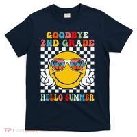 Goodbye 2nd Grade Hello Summer Last Day Of School T-Shirt thumb 0