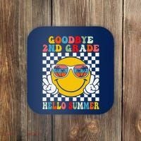 Goodbye 2nd Grade Hello Summer Last Day Of School Coaster thumb 0