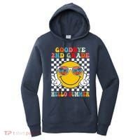 Goodbye 2nd Grade Hello Summer Last Day Of School Women's Hoodie thumb 0