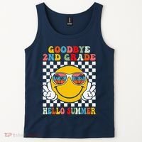 Goodbye 2nd Grade Hello Summer Last Day Of School Tank Top thumb 2