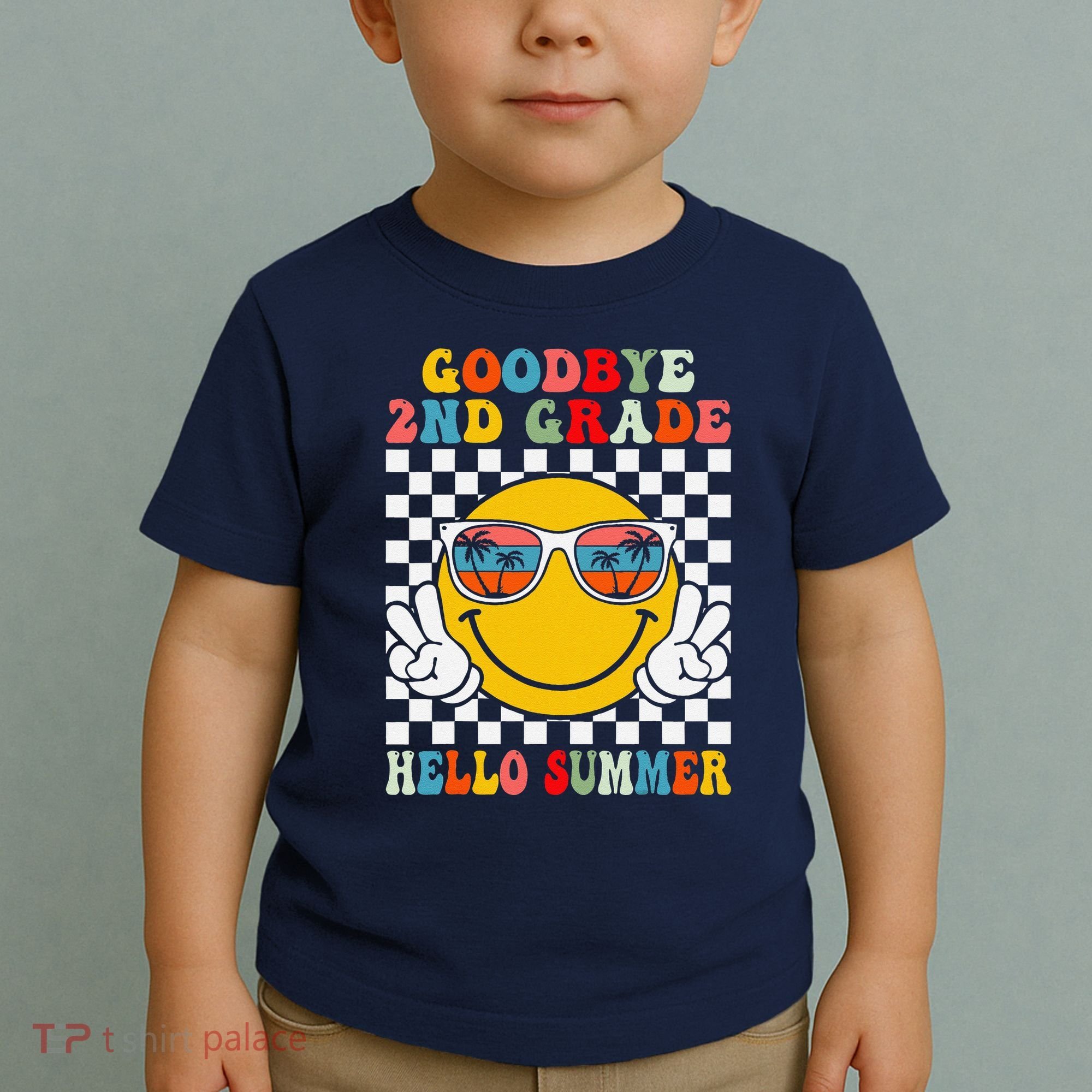 Goodbye 2nd Grade Hello Summer Last Day Of School Toddler T-Shirt