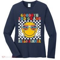 Goodbye 2nd Grade Hello Summer Last Day Of School Women's Long Sleeve Shirt thumb 0