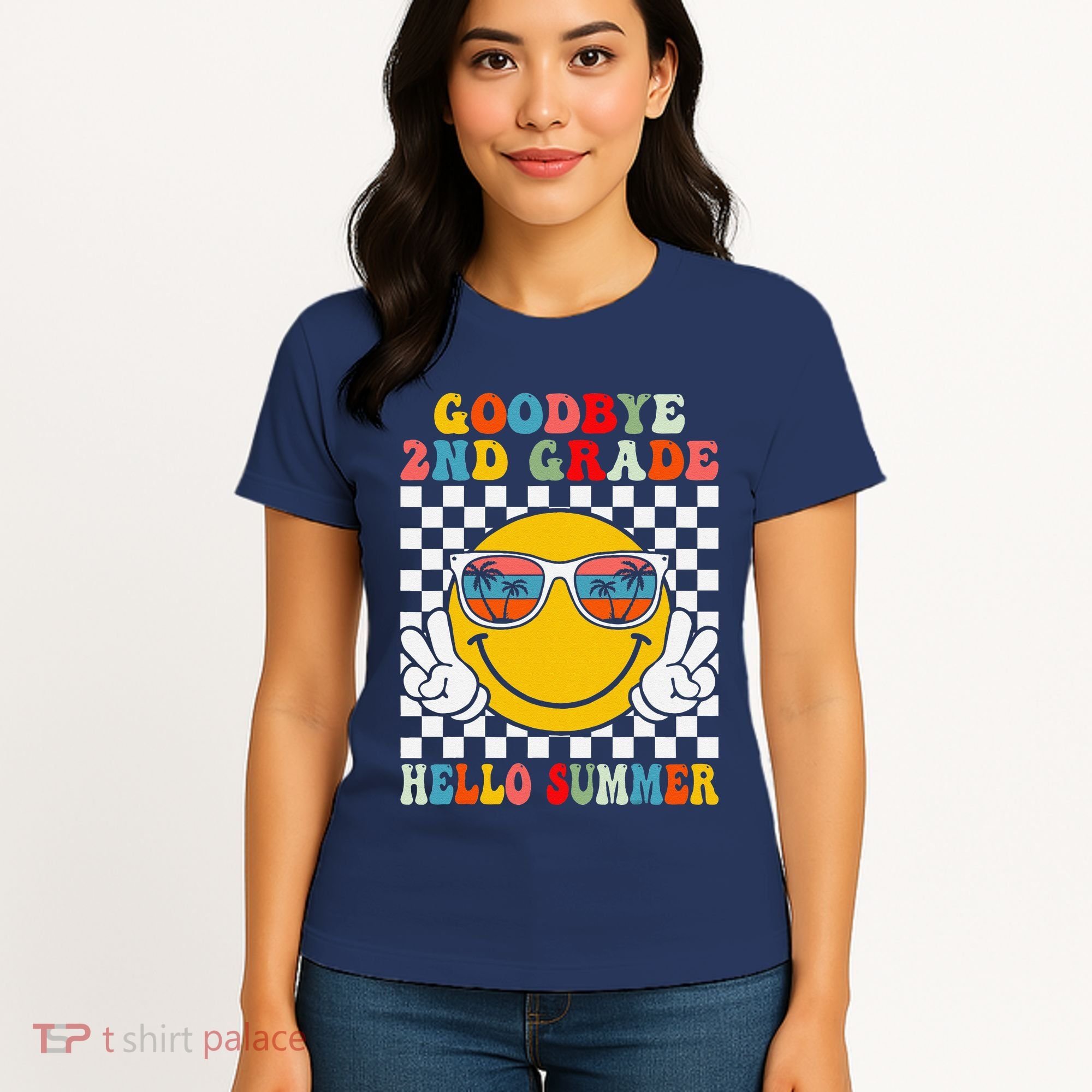 Goodbye 2nd Grade Hello Summer Last Day Of School Women's T-Shirt