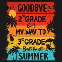 Goodbye 2nd Grade Hello Summer Last Day Of School Graduation Backpack thumb 2